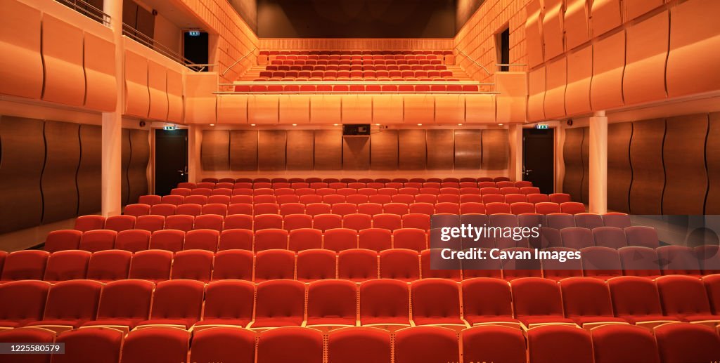 Image of empty concert hall