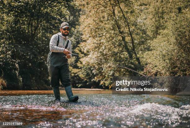 fishing - wading boots stock pictures, royalty-free photos & images