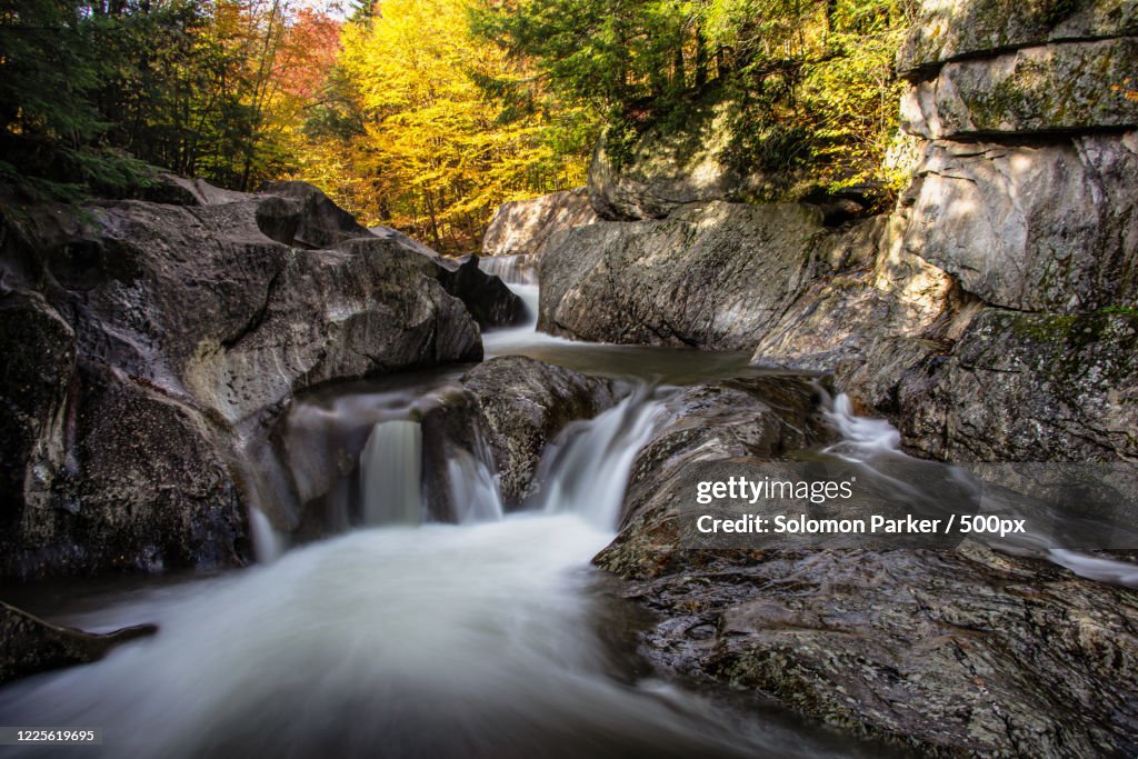 View of Warren Falls, Northfield, USA, Oregon, USA
