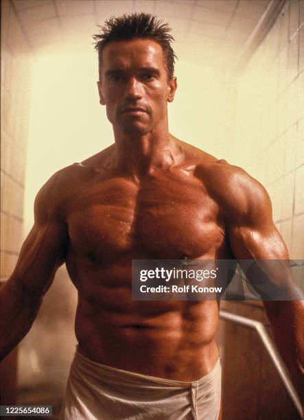 Arnold Schwarzenegger in "Red Heat" directed by Walter Hill, 1988