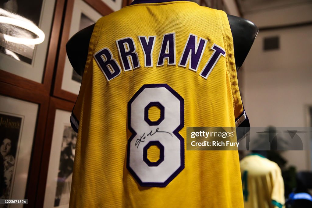 Julien's Auctions Hosts Press Preview For Sports Legends Featuring Kobe Bryant, FIFA And Olympic Medals