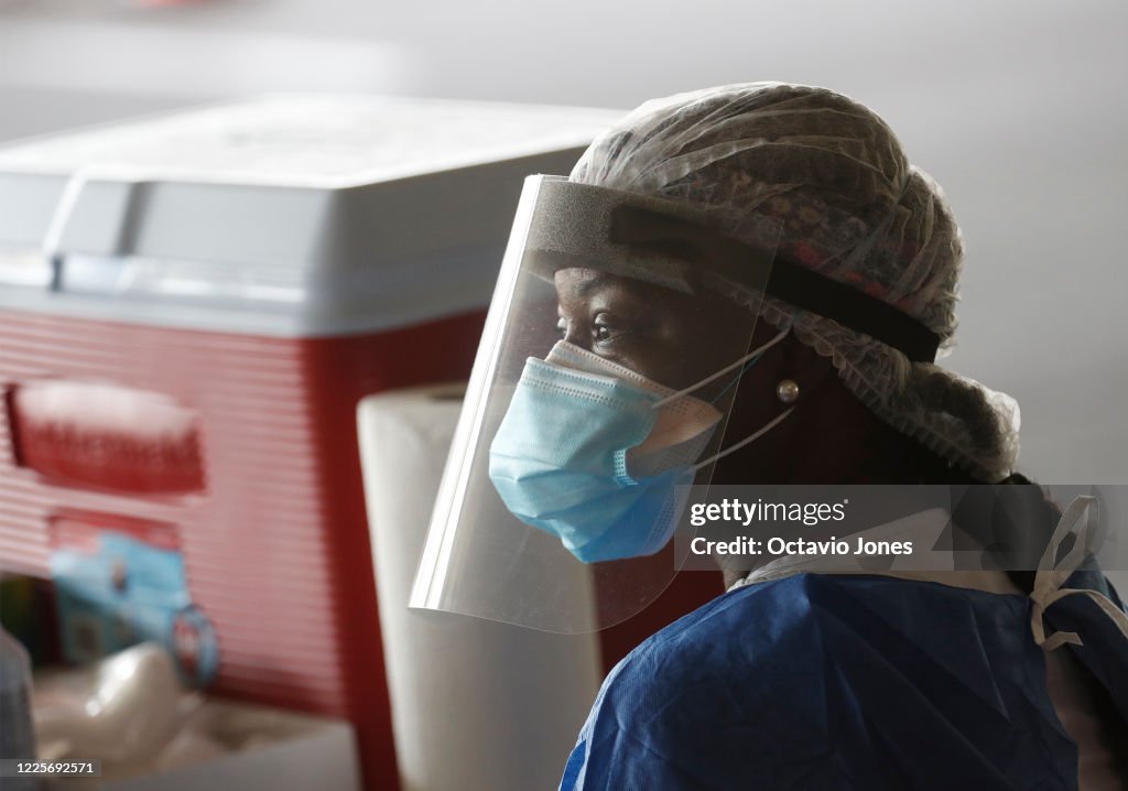 U.S. Struggles With Coronavirus Amid A Surge Of New Cases