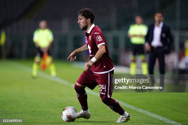 Simone Verdi of Torino FC in action during the the Serie A match between Torino Fc and Brescia Calcio. Torino Fc wins 3-1 over Brescia Calcio.