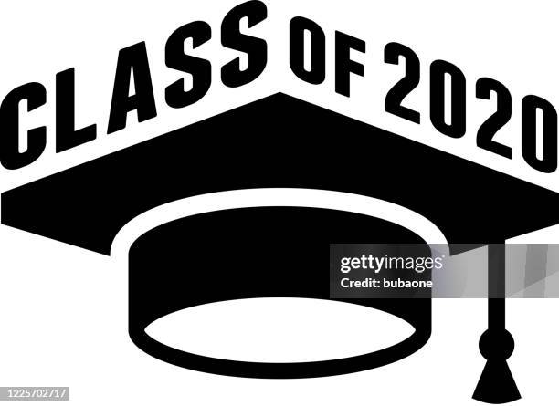 graduating class of 2020 - graduation 2020 stock illustrations