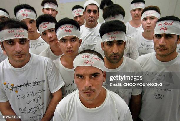 Thread Hunger Hunger Thread Strike Stitch Sewn Refugee Photos and Premium High Res ...