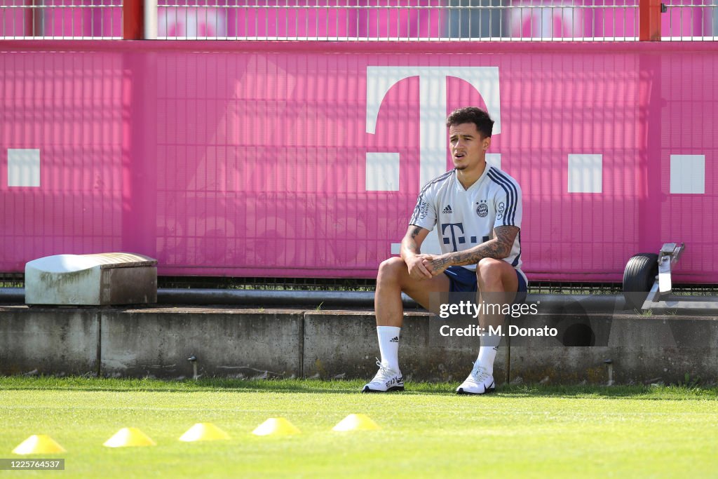 Philippe Coutinho Rehab Training