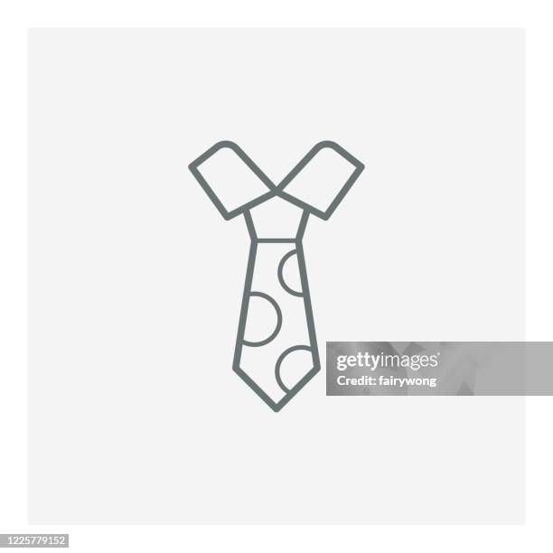 necktie icon - neck tie stock illustrations