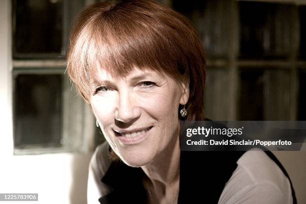 English singer Kiki Dee posed backstage at PizzaExpress Jazz Club in Soho, London on 15th February 2011.