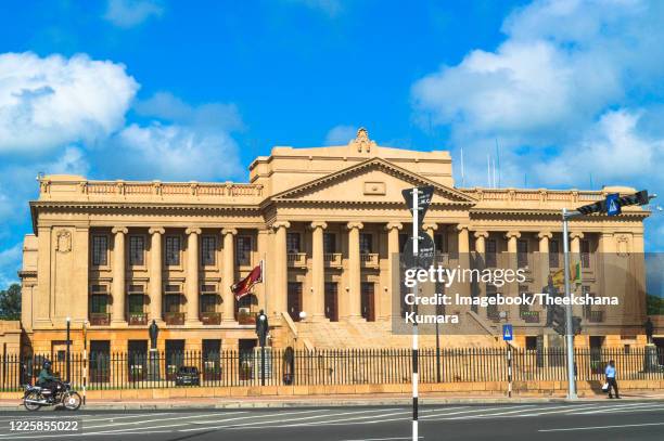 old parliament building, colombo. - government building stock pictures, royalty-free photos & images