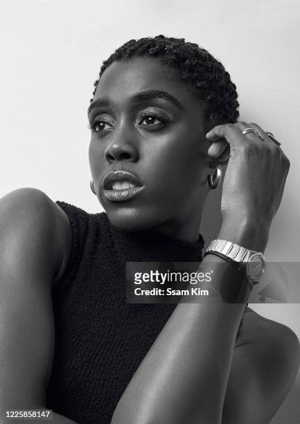 Actress Lashana Lynch is photographed for Glass Magazine on December 7, 2019 in New York City. COVER IMAGE.