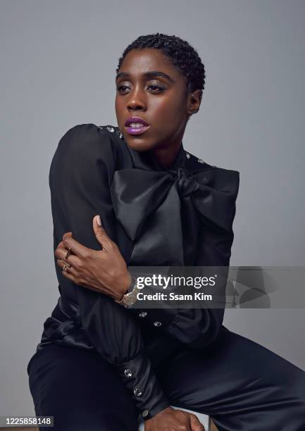 Actress Lashana Lynch is photographed for Glass Magazine on December 7, 2019 in New York City. PUBLISHED IMAGE.