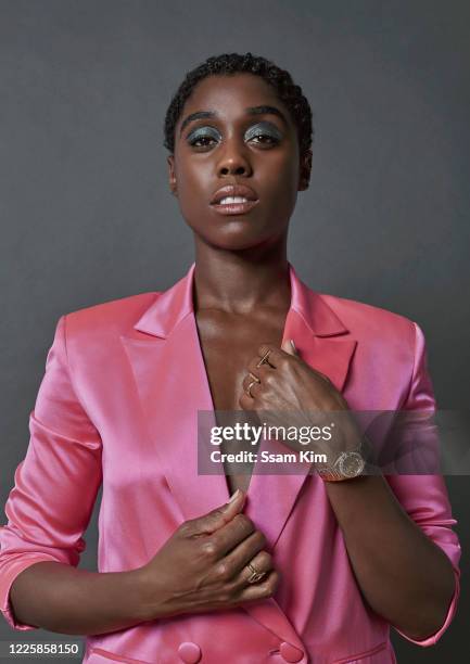Actress Lashana Lynch is photographed for Glass Magazine on December 7, 2019 in New York City. PUBLISHED IMAGE.
