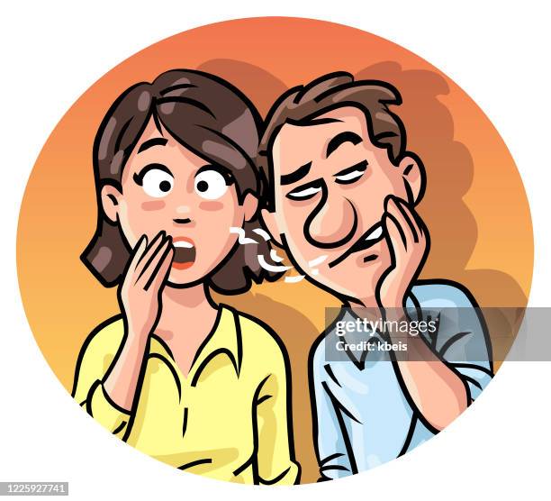 Humour Rumeur 673 Jeune Couple Humour High Res Illustrations - Getty Images