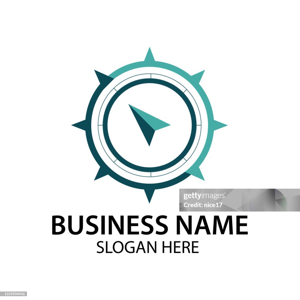 Simple Compass Vector Logo Design Illustration Inspiration Template ...
