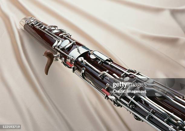 bassoon - fagot stockfoto's en -beelden