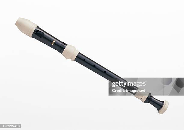 alto recorder - recorder musical instrument stock pictures, royalty-free photos & images