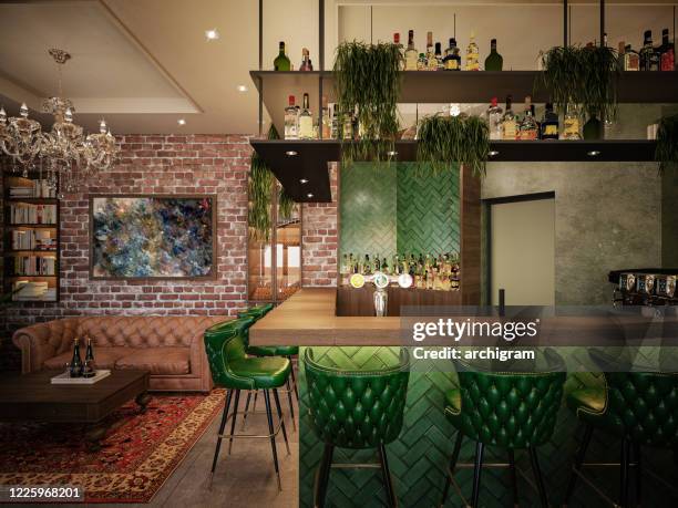2,028 Rustic Bar Interior Stock Photos, High-Res Pictures, and Images ...