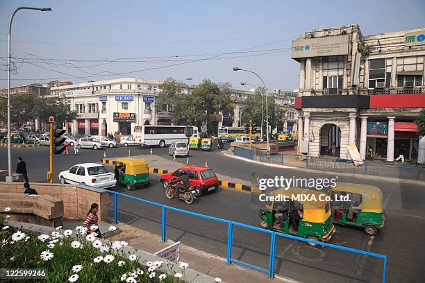 connaught place, delhi, india - connaught place bildbanksfoton och bilder