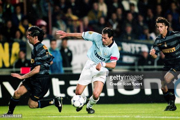 Diego FUSER of Lazio during the UEFA Cup Final match between Lazio and Inter, at Parc des Princes, Paris, France on 6th May 1998