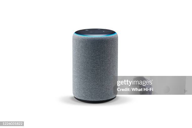 3rd generation Amazon Echo smart speaker, taken on November 15, 2019.