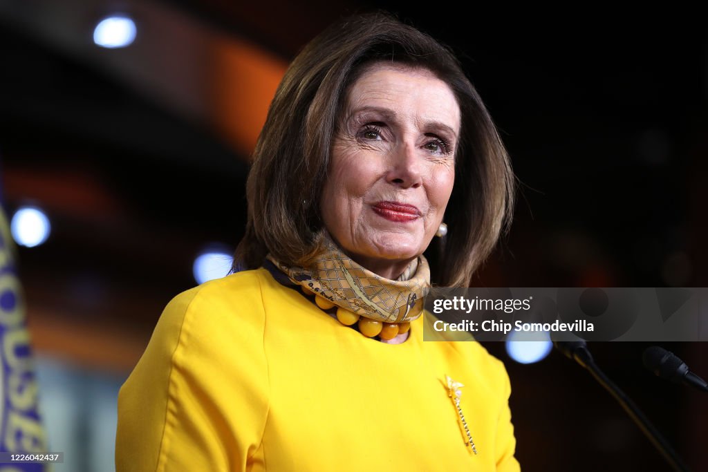 Speaker Pelosi Holds Weekly Media Availability