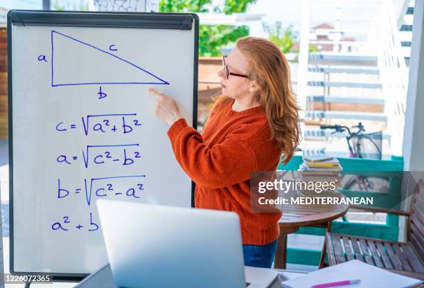 238 Remote Teaching Math Stock Photos, High-Res Pictures, and Images ...