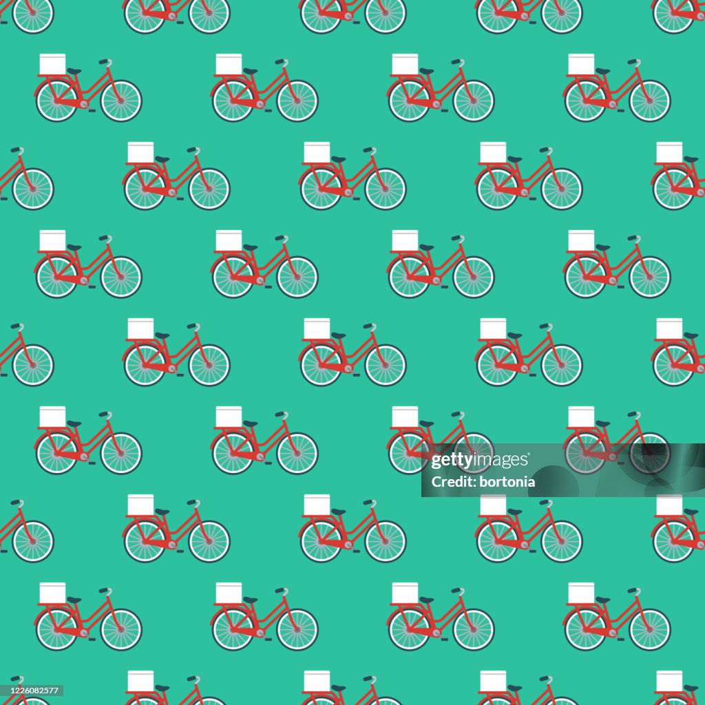 Fahrrad-Liefermuster