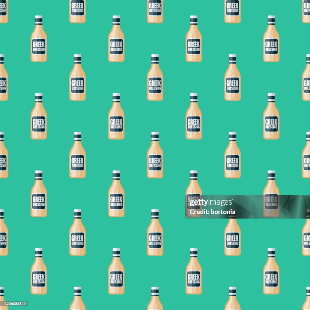 Greek Dressing Condiment Pattern
