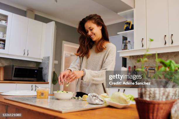 eat better, feel better - meal prepping stock pictures, royalty-free photos & images