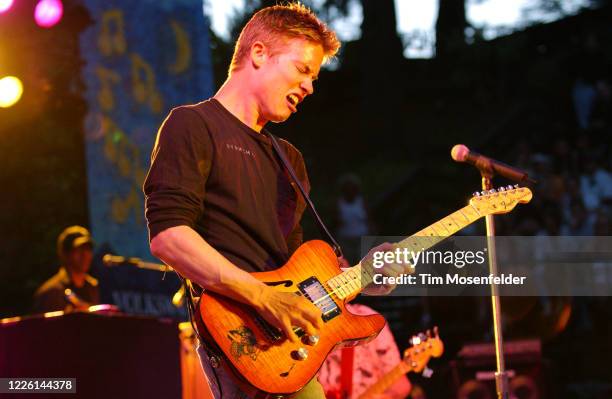 Jonny Lang performs at the Mountain Winery on June 25, 2003 in Saratoga, California.