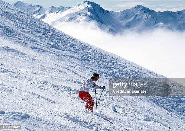ski - ski new zealand stock pictures, royalty-free photos & images