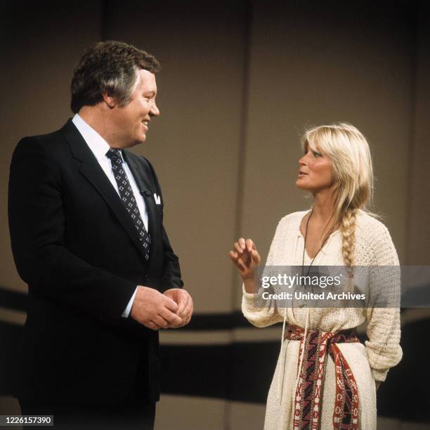 Und als prominenter Gast: die amerikanische Schauspielerin BO DEREK, Sendung vom 24.9.1981.