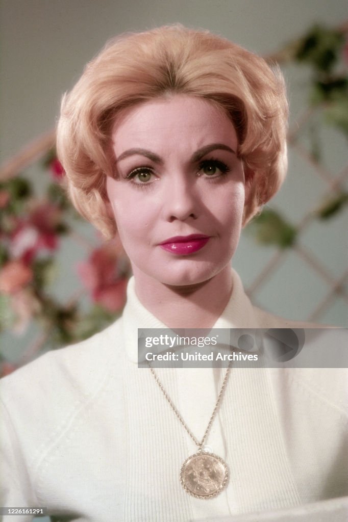 Erika Remberg, österreichische Schauspielerin, Deutschland frühe ...