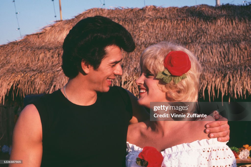 On The Set Of 'Grease 2'