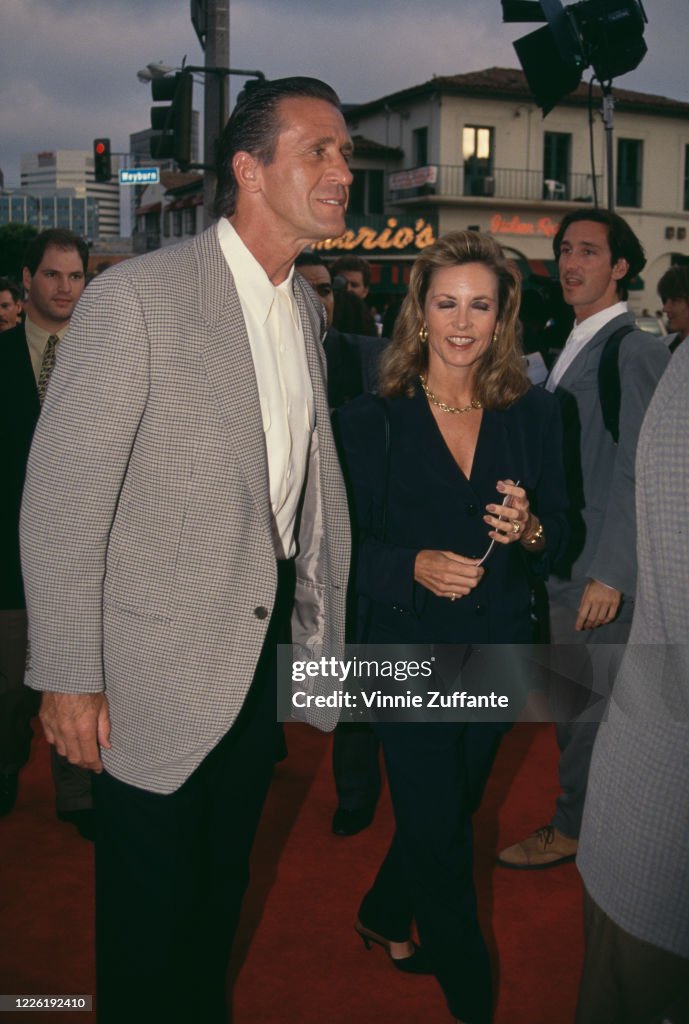 Pat Chris Riley American basketball coach and former player Pat Riley and his wife ...