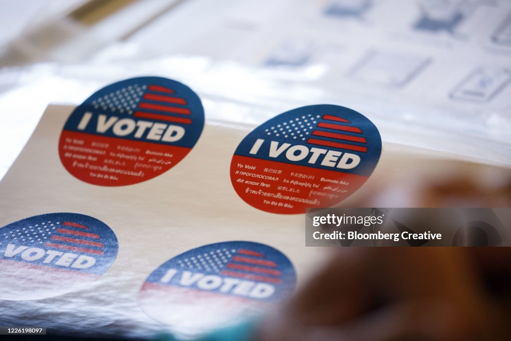American Voting Sticker