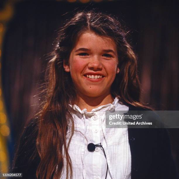 Anke Engelke als Sängerin, Deutschland um 1979