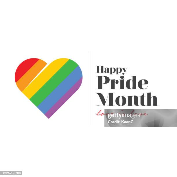 illustrations, cliparts, dessins animés et icônes de mois de la fierté lgbt. illustration de stock de drapeau de spectre d’arc-en-ciel - mois des fiertés lgbtqia