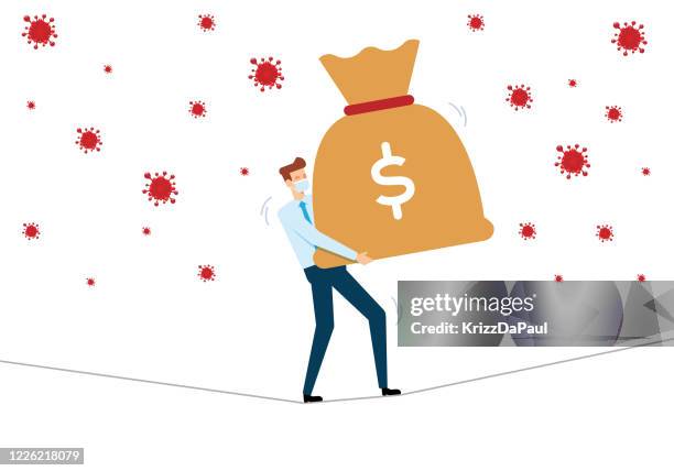 virus crisis - pharma rep stock illustrations