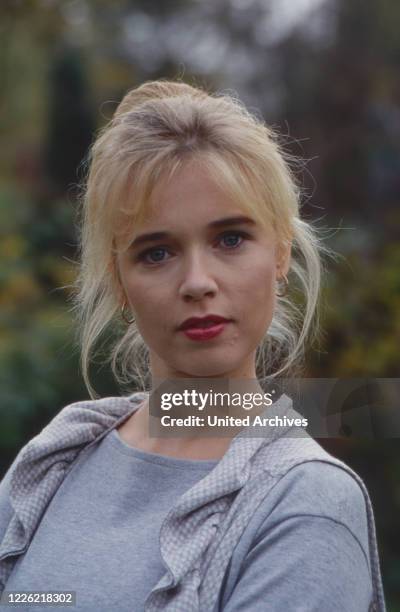 Tina Ruland, deutsche Schauspielerin, Deutschland 1992