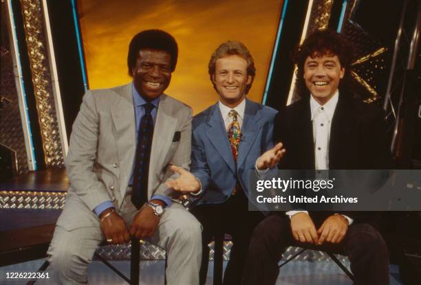 Ich denk an Dich, Erinnerungsshow, Deutschland 1996, Hommage, Darsteller: Roberto Blanco, Uwe Hübner, Dennie Christian