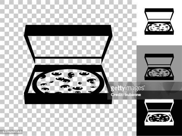 67 Ilustraciones de Pizza Black And White - Getty Images