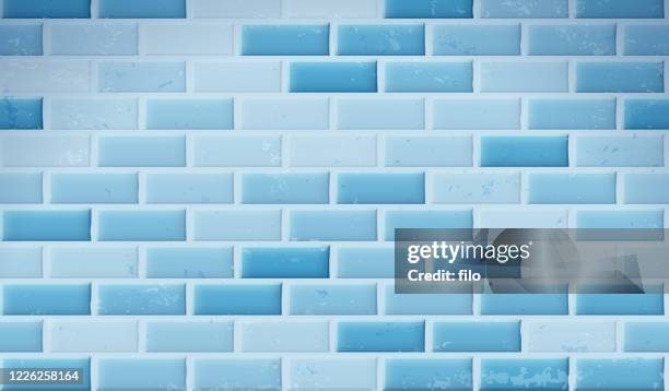 brick wall abstract background - brick wall stock illustrations