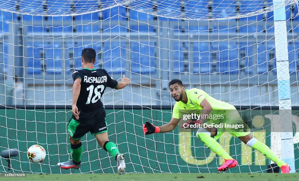 SS Lazio v US Sassuolo - Serie A