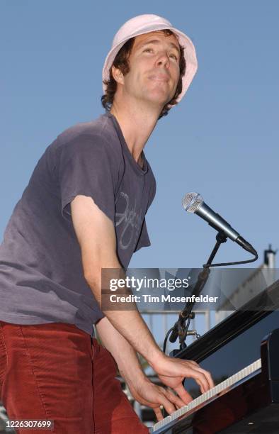 Ben Folds performs during Coachella 2003 at the Empire Polo Fields on April 27, 2003 in Indio, California.