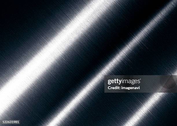 stainless steel - hairline polished metal bildbanksfoton och bilder