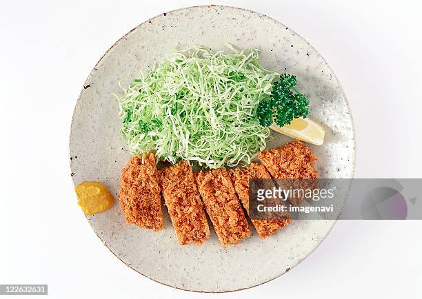 cutlet - tonkatsu stock pictures, royalty-free photos & images