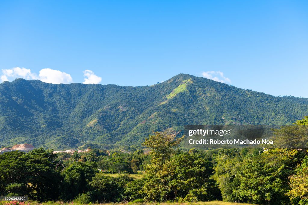 Beauty of the mountain range named 'Sierra Maestra...