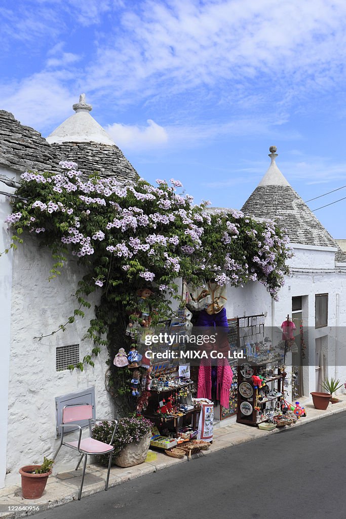 Trulli in Alberobello, Bari, Puglia, Italy