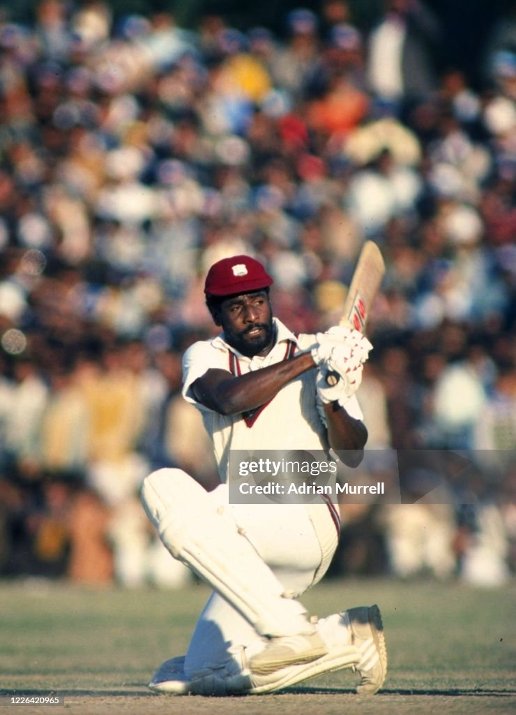 Viv Richards of the West Indies in action